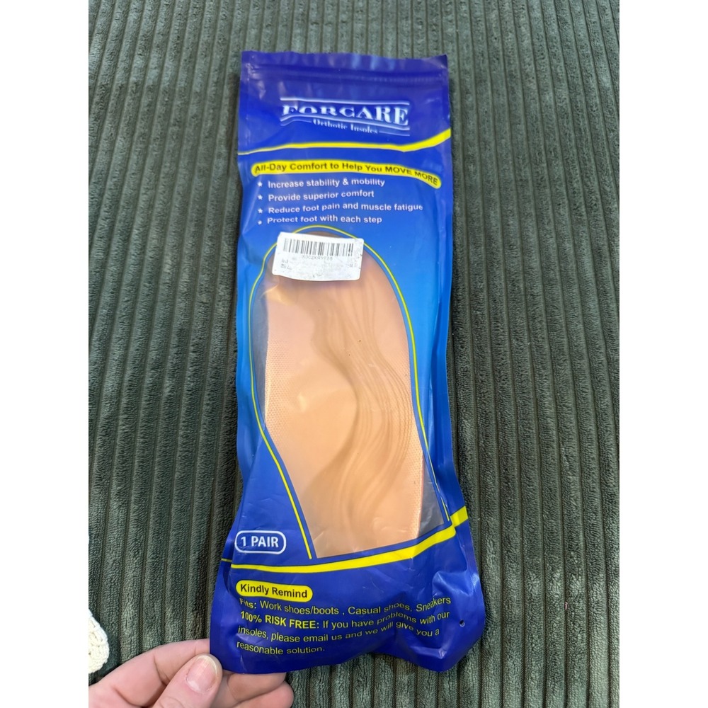 FORCARE Orthotic Insoles All Day Comfort Move More 1 Pair